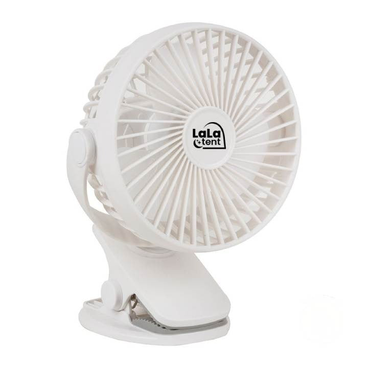 LalaTent Portable Rechargeable Clip Fan