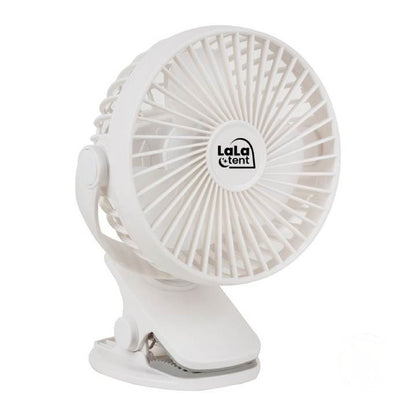 LalaTent Portable Rechargeable Clip Fan