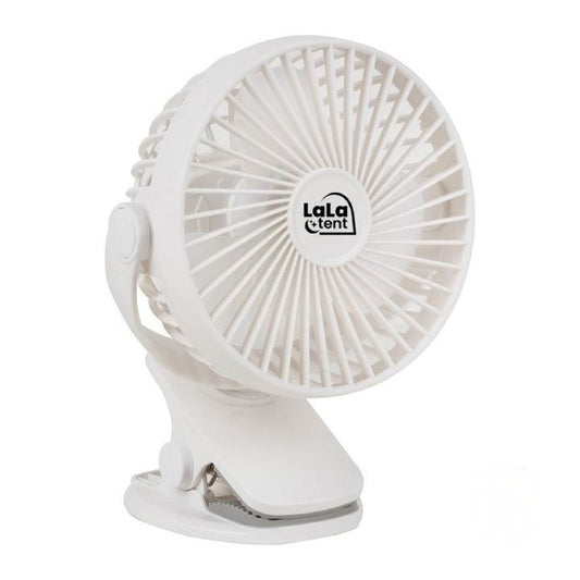 LalaTent Portable Rechargeable Clip Fan