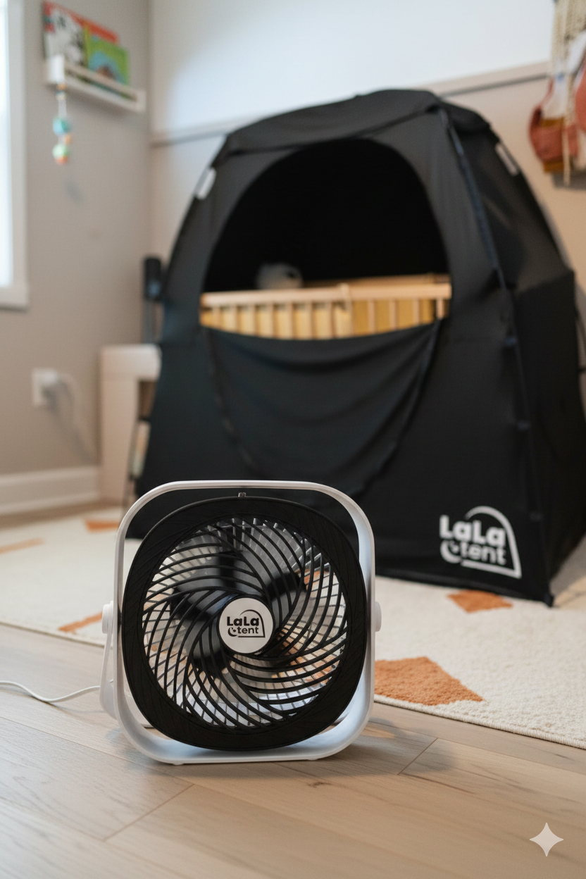 LalaTent Portable Reachargeable Fan
