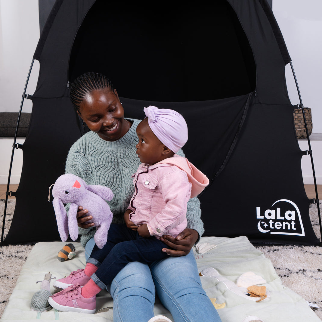 LalaTent The Baby Portable Sleeping Blackout Crib Cover Tent