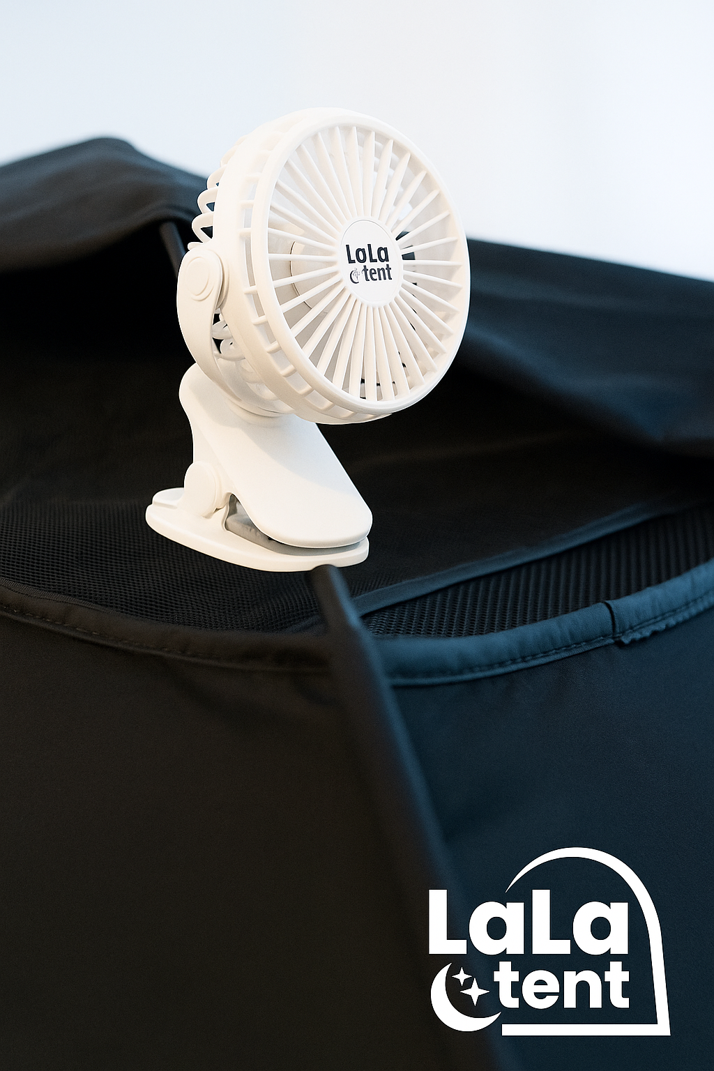LalaTent Portable Rechargeable Clip Fan